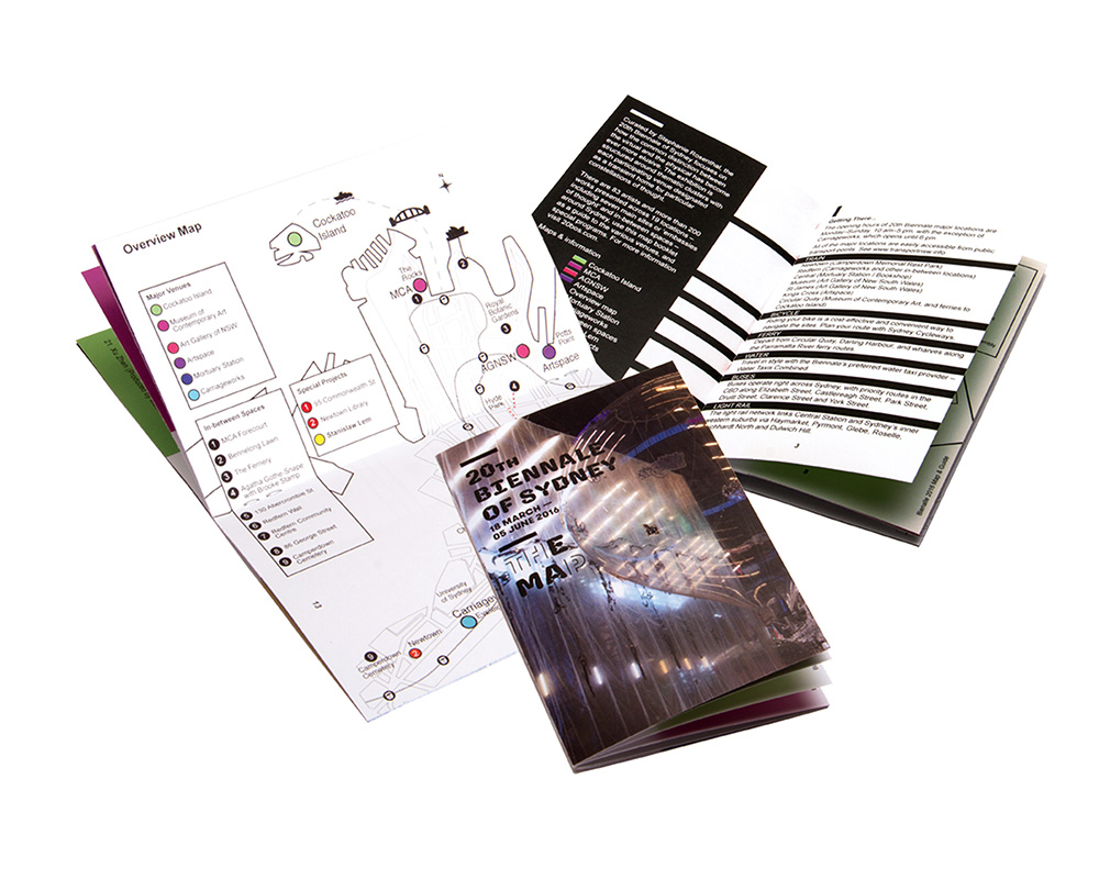 Brochure and map design