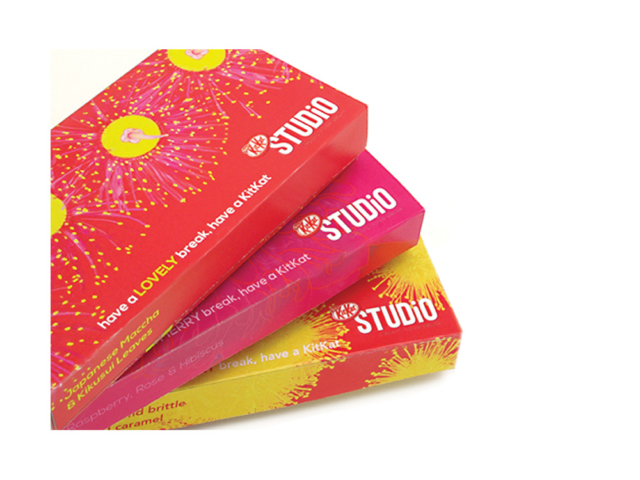 Packaging design, confectionary boxes